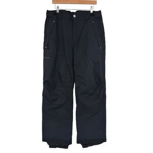 Columbia Men's Black Omni-Tech Waterproof Insulated Snow Pants Size L